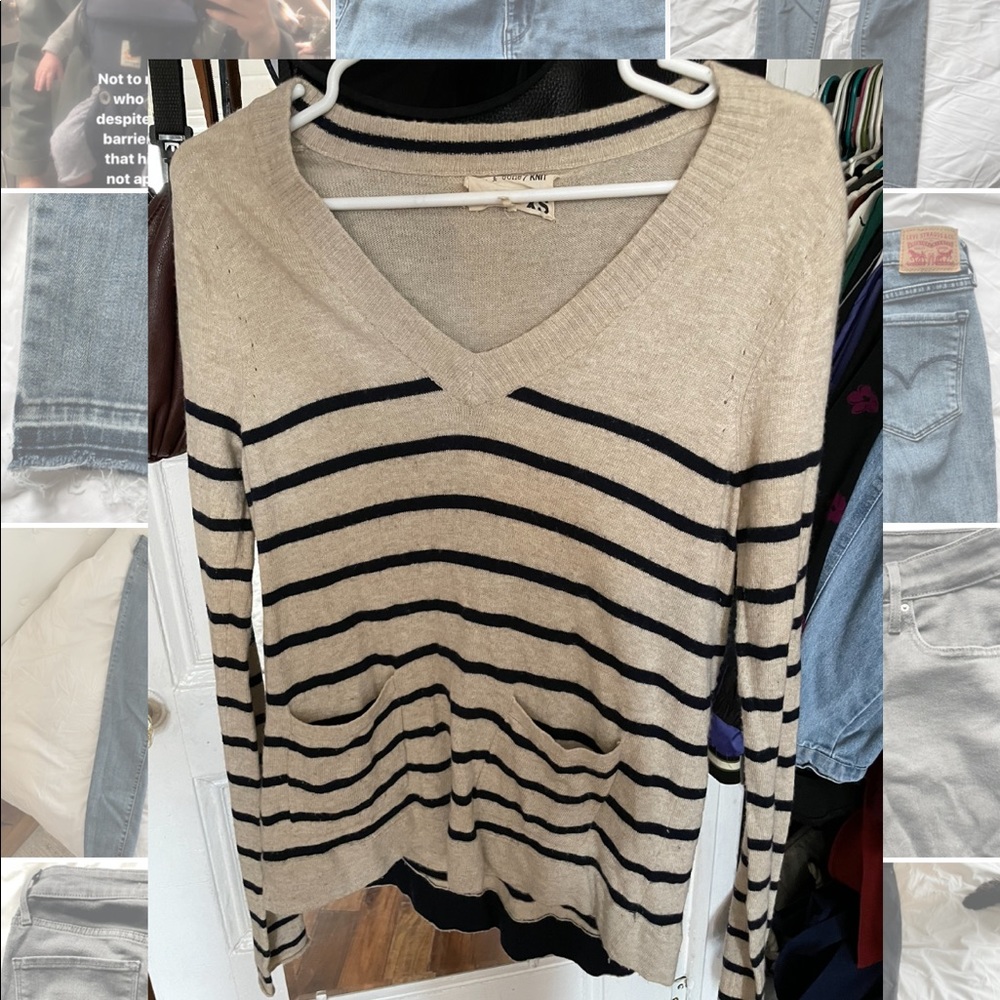 Sweater v neck